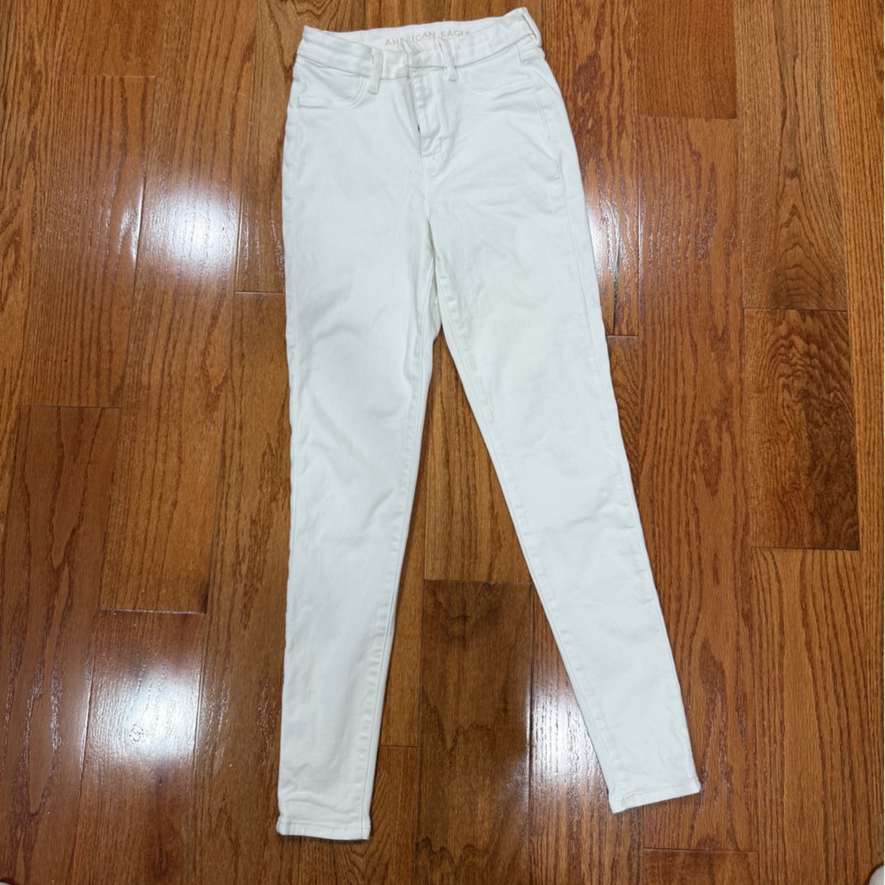 American Eagle Outfitters White Skinny Jeans